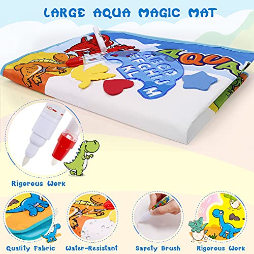 Free To Fly FREE-1 Kids Toys Water Doodle Mat: Dinosaur Painting Coloring Pad thumb #4