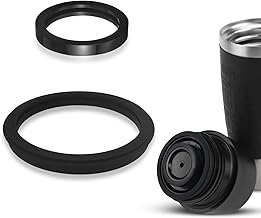 ShnminEU 8 Stück Dichtungsringe Set Silikondichtung Kompatibel mit Emsa Travel Mug Classic/Waves 0,36 Liter Travel Mug Grande 0,5 Liter Thermobecher Ersatz Dichtungen für Kaffeebecher Deckel