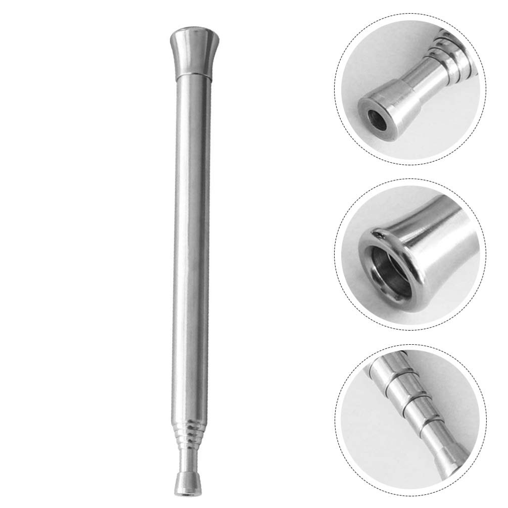 VORCOOL Gear Fire Bellows Fire Bellows by Mouth Telescopic Blow Fire