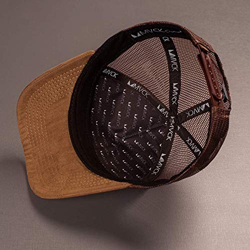 Boné Trucker Texas Mvck Caramelo Aba Curva