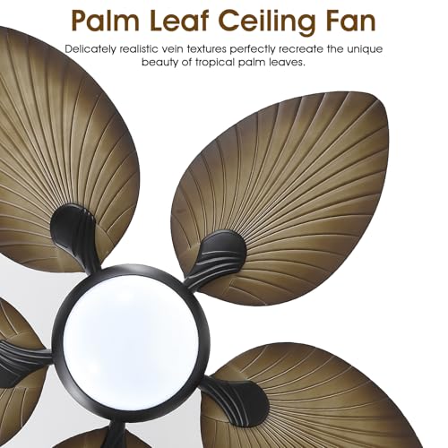 Tropical-Ceiling-Fans-with-Lights-44-Inch-Indoor-Outdoor-Palm-Leaf-Ceiling-Fan-for-Patios-Porch-Bedroom-RemoteAPP-Control-Dimmable-6-Speeds-Reversible-Wood-Grain Tropical Ceiling Fans with Lights 44 Inch Indoor Outdoor Palm Leaf Ceiling Fan for Patios Porch Bedroom RemoteAPP Control Dimmable 6 Speeds Reversible Wood Grain