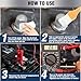 AstraVox Silicone Dielectric Grease for Electrical Connectors Automotive, Dialectric Grease with a Brush, Spark Plug, O Rings, Marine Waterproof & Heat-Resistant & Insulating 1oz (1pcs)