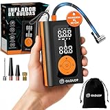 OLOLOP® SUPER compresor aire portatil PREMIUM con Linterna| Inflador...