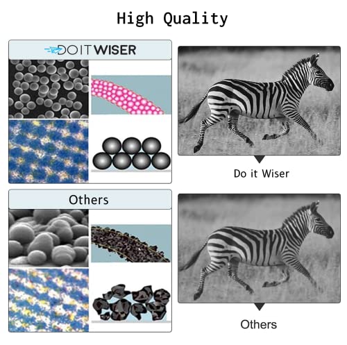 Do It Wiser Remanufactured Printer Toner Cartridge Replacement For Dell 3110Cn 3115Cn 3110 3115 | 310-8092 310-8094 310-8096 310-8098 High Yield (8,000 Pages) 4-Pack #TOP4