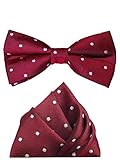 ✅STILSICHER ZU JEDEM ANLASS: Egal ob auf der Hochzeit, dem Abiball, der Gala oder dem Business Meeting - Mit deinem passenden Set aus Fliege und Kavalierstuch rot von FLIEGENFAENGER bist du stilsicher unterwegs und gekleidet wie ein Gentleman