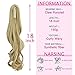 FUT Womens Claw Ponytail Clip in Hair Extensions 18