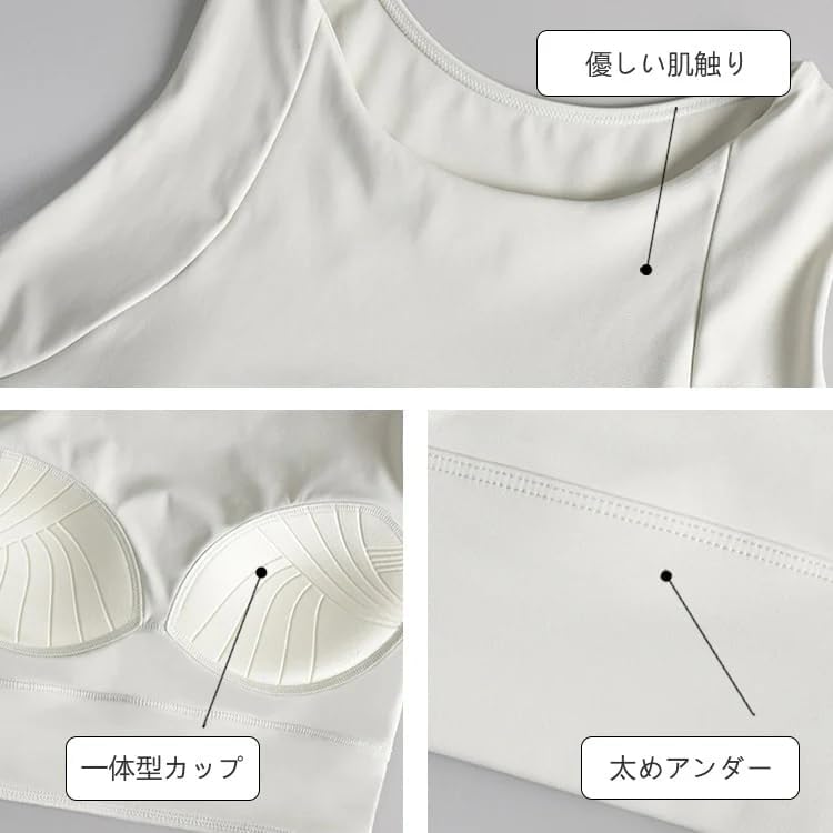 スポーツブラ ゆれない しっかりサポート レディース 揺れない トレーニング ヨガ 吸汗速乾 【ゆれるバストにゆれ 【ノンパディングローインパクト】