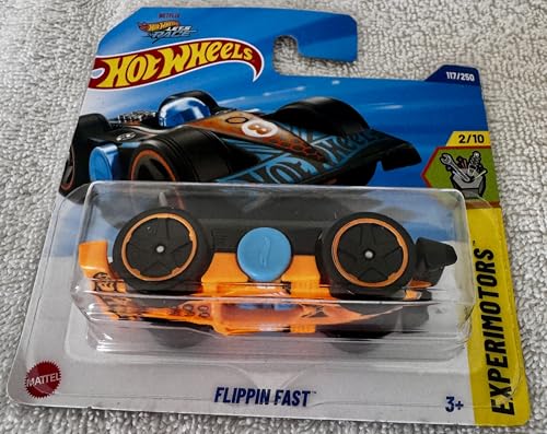Hot Wheels Flippin Fast, vehículo a escala 1:64 miniatura 2