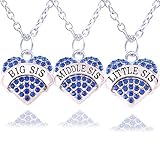 3-teiliges ideales Geschenk für die große und mittlere kleine Schwester.