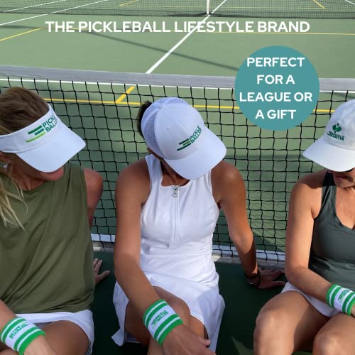 Pickle Baller Retro Pickleball Visor Fun Pickle Ball Gift Pickleball Accessory Men's And Women's Pickleball Accessories (White) #TOP7