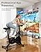 Lacuffy Exercise Bike Indoor Cycling Bike 136 kg Weight Capacity Magnetic Stationary Bike Fitness Spin Bike with LCD Display and APP for Home
