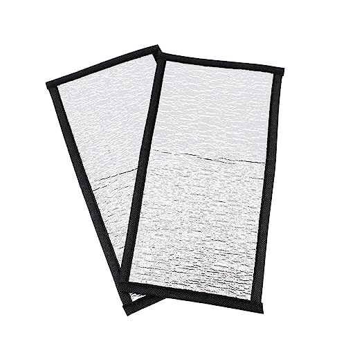 ifundom 2Pcs Insulation Mat for Snakes Reptile Heating Pad with Reflective Film Warmth for Terrarium Durable Lightweight Design for Cold Environments