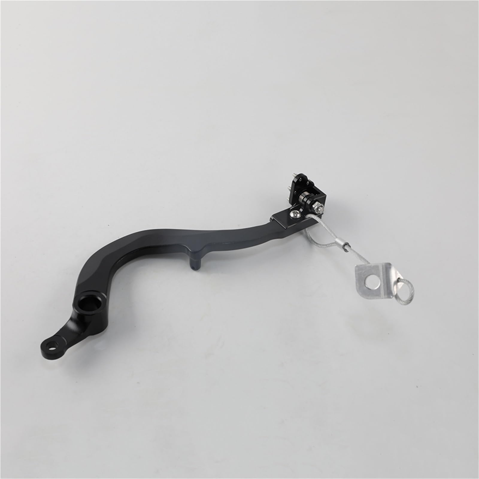 Motohmhavn Black Motorcycle Accessories Foldable Rear Brake Pedal Lever For Kx450f Kxf Kx 450 F 2006-2018 Kx450 2019 Klx450r 2008-2019