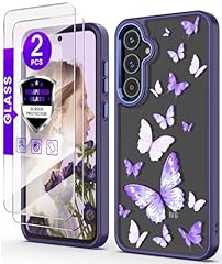 Golden Shield Flower Series-Purple Butterfly