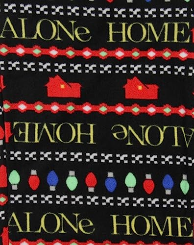 Seven Times Six Home Alone Men's Christmas Lights Ugly Sweater Fleece Lounge Pajama Pants (X-Large)2