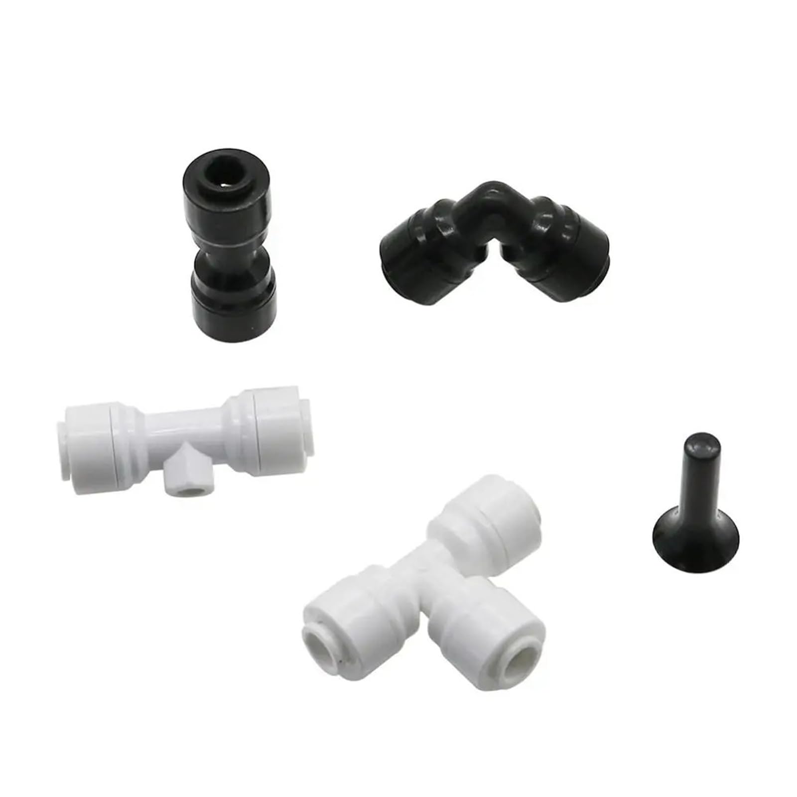 Raccord rapide en T 1/4 raccord de tuyau plastique osmose inverse