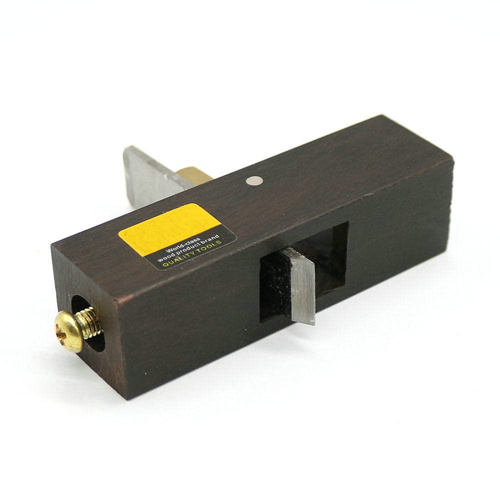 máquina de fresado manual de madera roja china, Mini cepillos de mano for bricolaje, herramientas de carpintería de ébano for carpintería, juego de 5 piezas o 1 cepillo de mano(B)