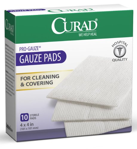 Curad 10ct 4x4 Pro Gauze - Case of 24 miniatura 1
