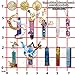 Funshowcase Assorted Cylinder Cabochon Gemstone Jewelry Silicone Mold for Polymer Clay, Crafting, Resin Epoxy, Pendant Earrings Making, 10-Piece in Set