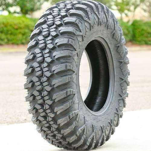 Image of Set of 4 (FOUR) Forerunner Aurora A /T ATV UTV All-Terrain Off-Road Radial Tires-30x10.00R14 30x10R14 30x10x14 79J Load Range 8 Ply BSW Black Side Wall