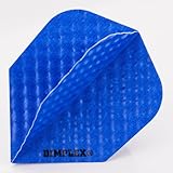  5 x Sets of Harrows Dimplex Solid blau Dart Flights, Standard Form