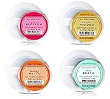 Bath and Body Works Summer Scentportable Bundle of 4 Refill Discs: Watermelon Lemonade, Tiki Beach, Honolulu Sun, and Mango Dragonfruit