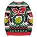 The Grinch Who Stole Christmas Dr. Seuss Wreath Holiday Sweater Licensed (XX-Large) Black