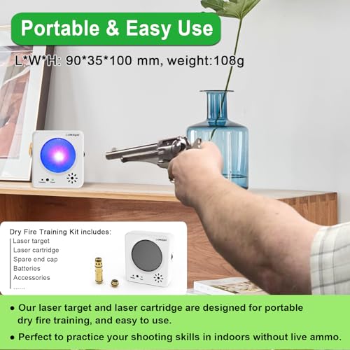 9mm380acp40sampw45acp dry fire training cartridge integrated snap cap for dry fire trainerred dot beam bullet with double o-ring