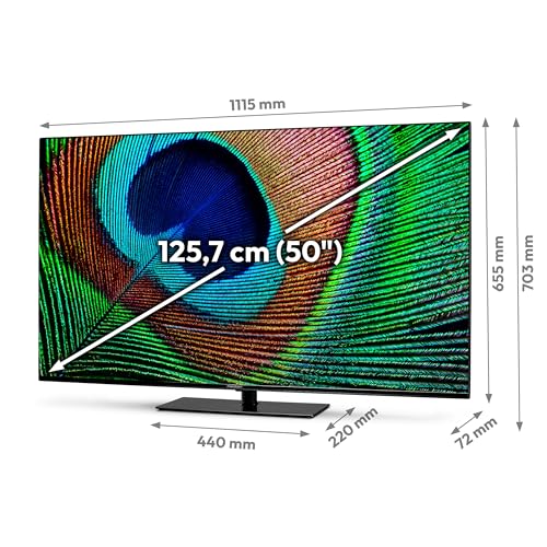 MEDION X15071 (MD 30922) 125,7 cm (50 Zoll) Fernseher (Android TV, 4K, Dolby Vision HDR, Dolby Atmos, Netflix, Prime Video, Smart TV, PVR) – Bild 6