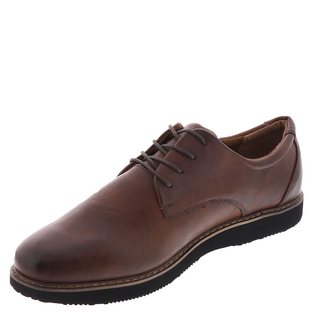 Photo 1 of Deer Stags Men's Walkmaster Plain Toe Oxford 4 Medium Brown
