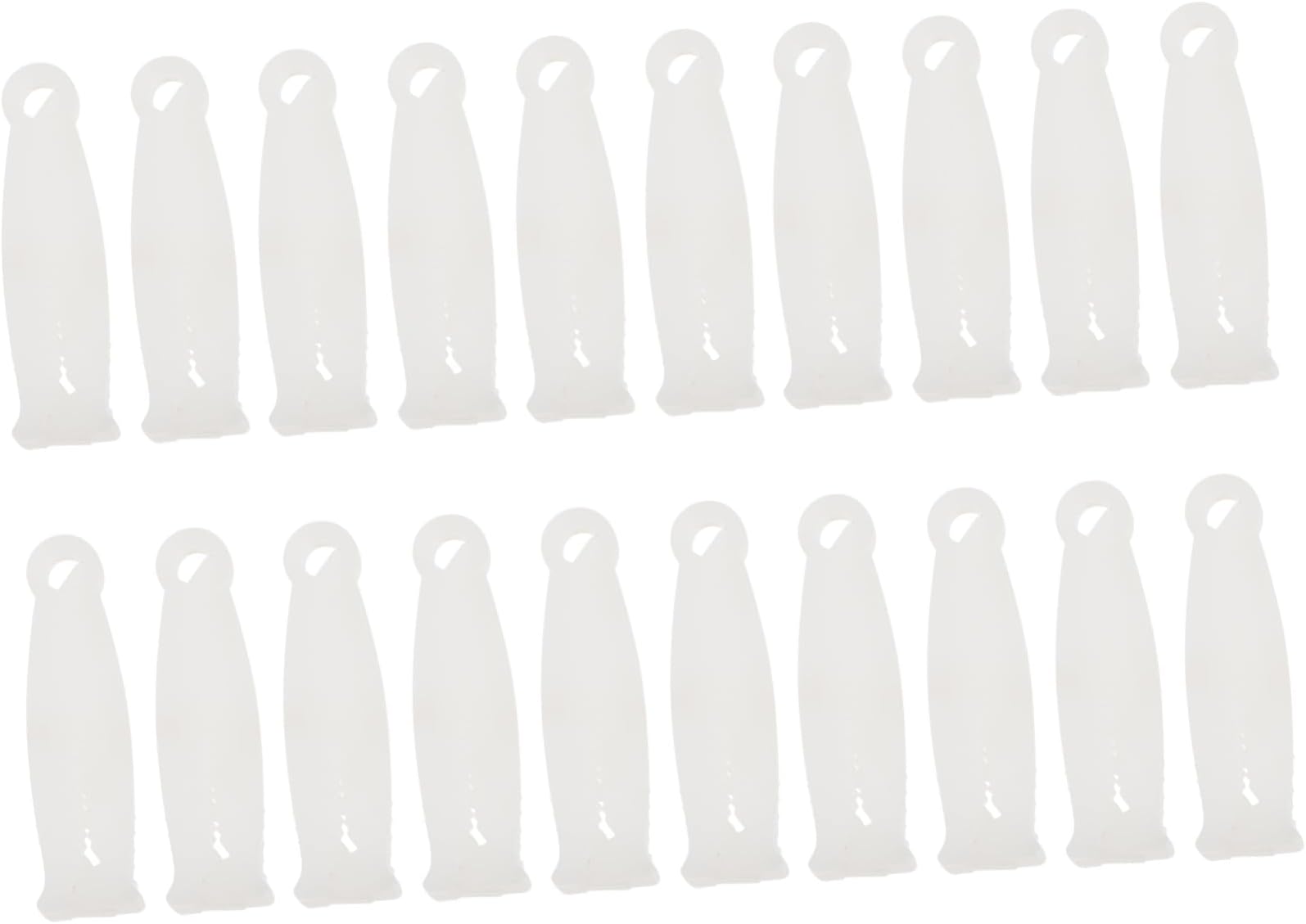 Umbilical Cord Clamps Portable Livestock Clamp for Rural Breeders Disposable Plastic Easy to Apply 5Cm Animal Umbilical Cord Accessory