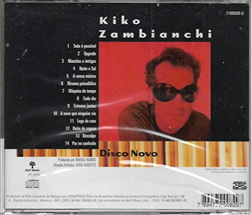 Kiko Zambianchi - Cd Disco Novo - 2001