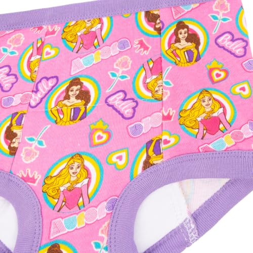 Image of Disney girls Princess Toddler Potty Training Pant and Starter Kit Includes Stickers & Tracking Chart Sizes 2t, 3t, 4t