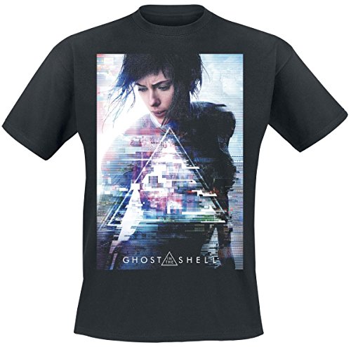 Ghost in the Shell Camiseta, Multicolor, S Adultos Unisex