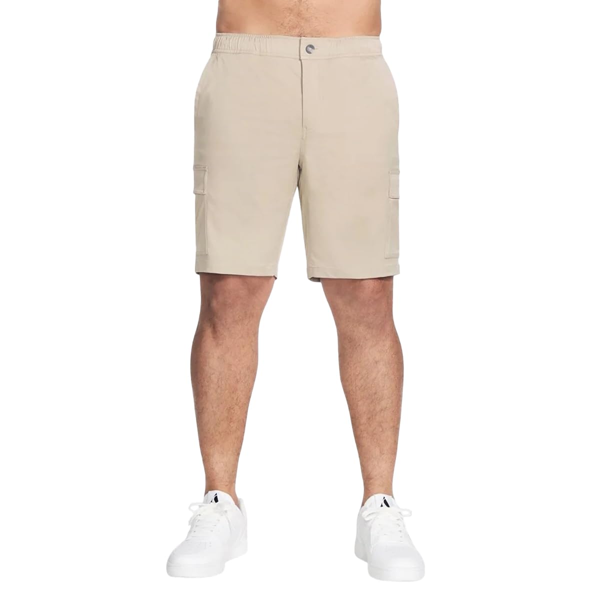 Skechers Men's Natural Downtown Cargo 9" Short Casual, M