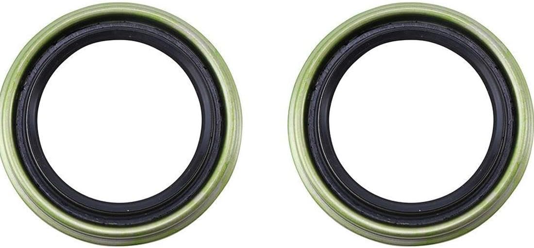 2X Front Wheel Seal Inner Automotive Replacement Wheel Seals for Mitsubishi Mighty Max 1983-1994 for Mitsubishi Montero 1984-2000 for Dodge Power Ram 50 1983-1986