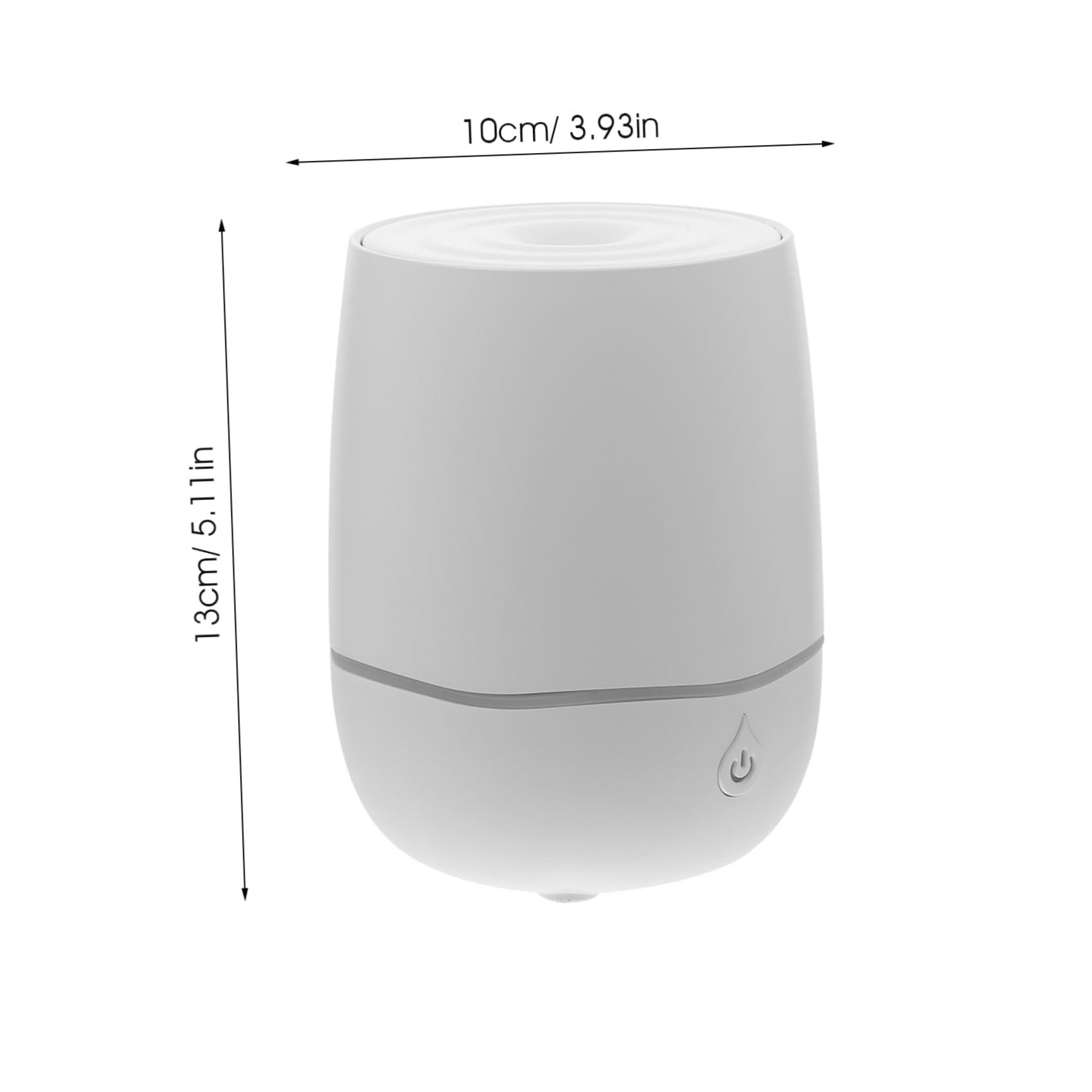 MAGICLULU Umidificatore Portatile Usb Bianco Mini Diffusore Di Per Casa Ufficio e Spa Funzionamento Silenzioso Per Salubre e Della