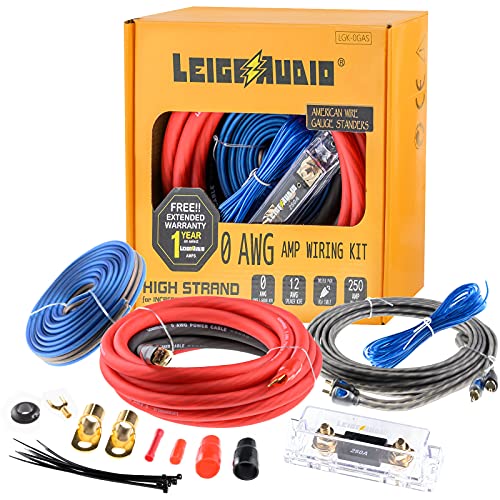 LEIGESAUDIO 0 Gauge Kit