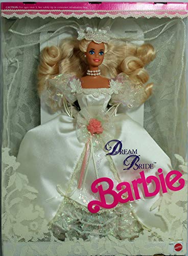 Barbie Dream Bride Muñeca Wedding Romance Satin Lace miniatura 1