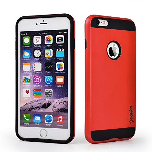 iPhone 6 plus/6s plus Case,Aonear®Red Soft Fashion Shockproof Durable Cell Phone Protection Shell Perfect Sets for Apple iphone 6 plus,6s plus 5.5 inch
