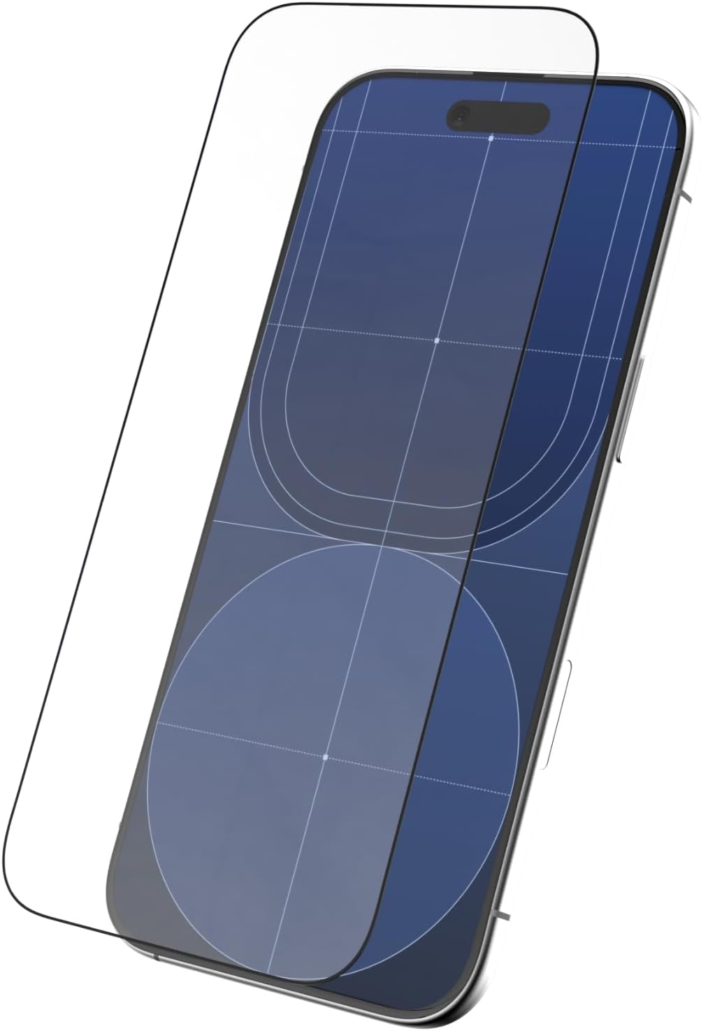 RhinoShield Screen Protector Compatible with iPhone Air | 9H Tempered Glass Protecctor- High Transparency, Impact and Scratch Resistant, Anti-blue Light, Installation Tool Included