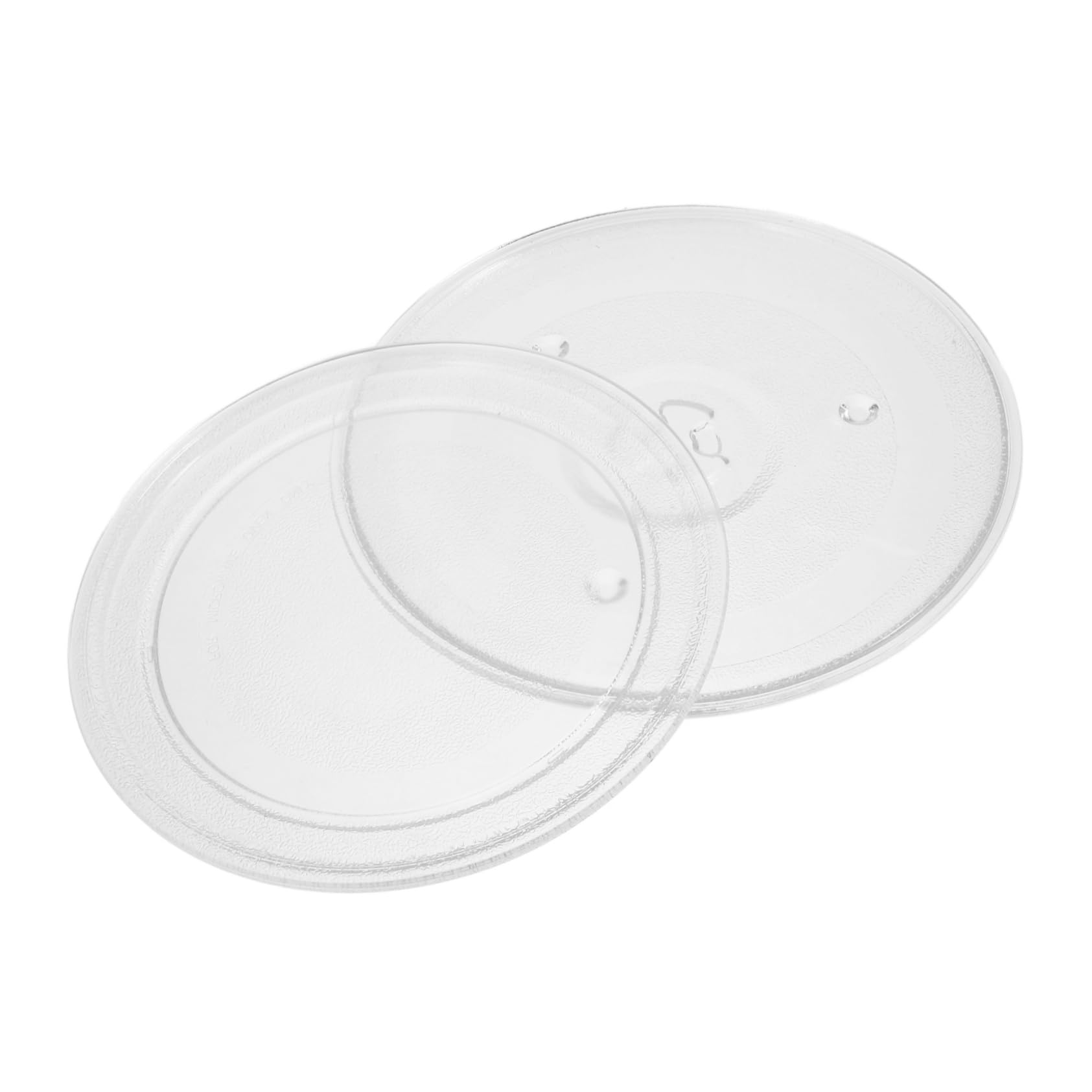 Plateau tournant de rechange pour micro-ondes en verre de 2 pièces Angoily
