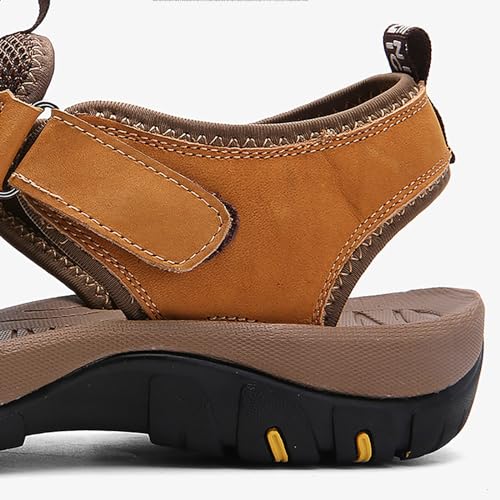 Men's Headband Breathable Thick Sole Casual Beach Shoes ls Gold3