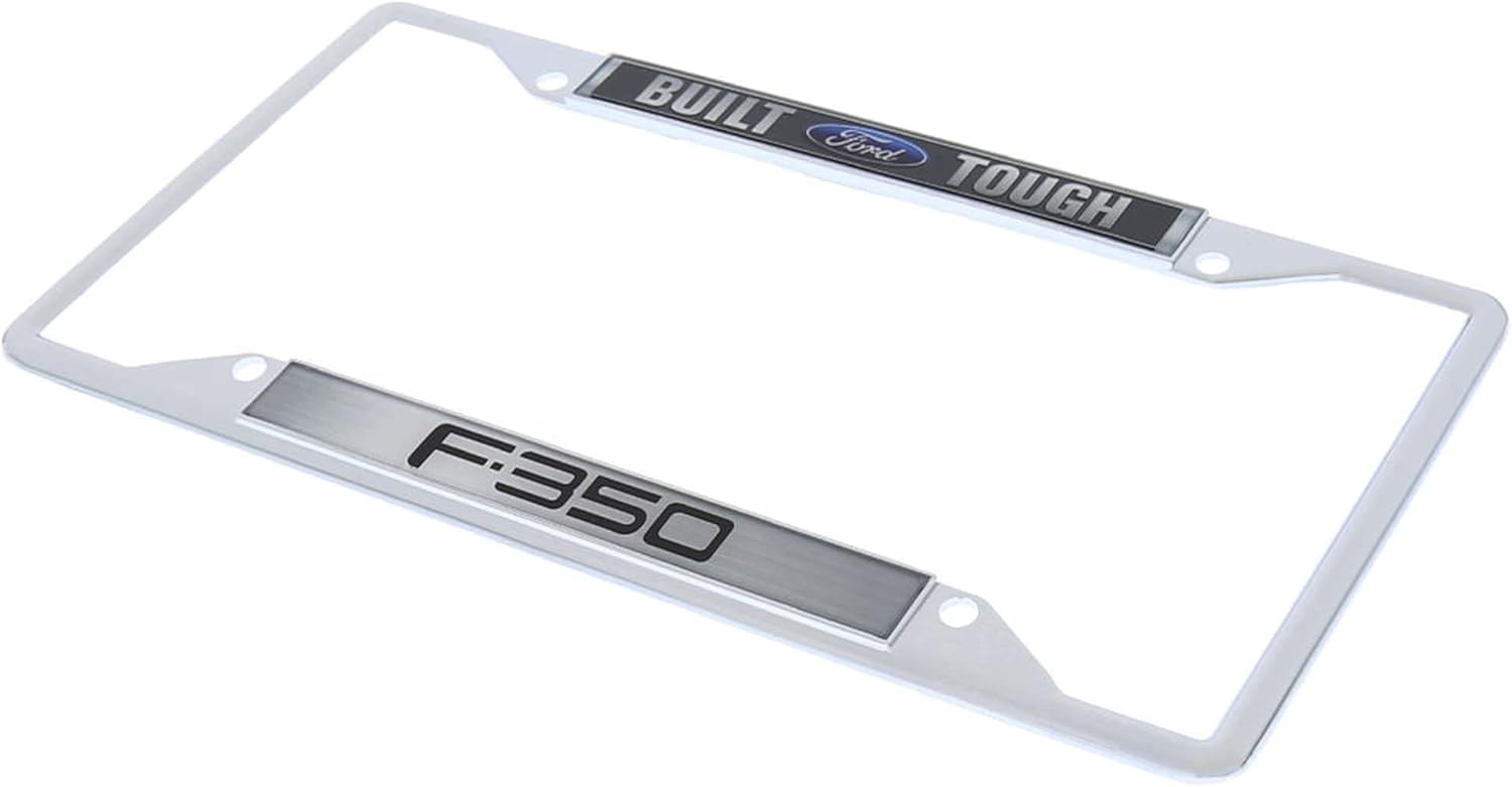 Eurosport Daytona- Compatible with -, Built Ford Tough/F-350 License Plate Frame