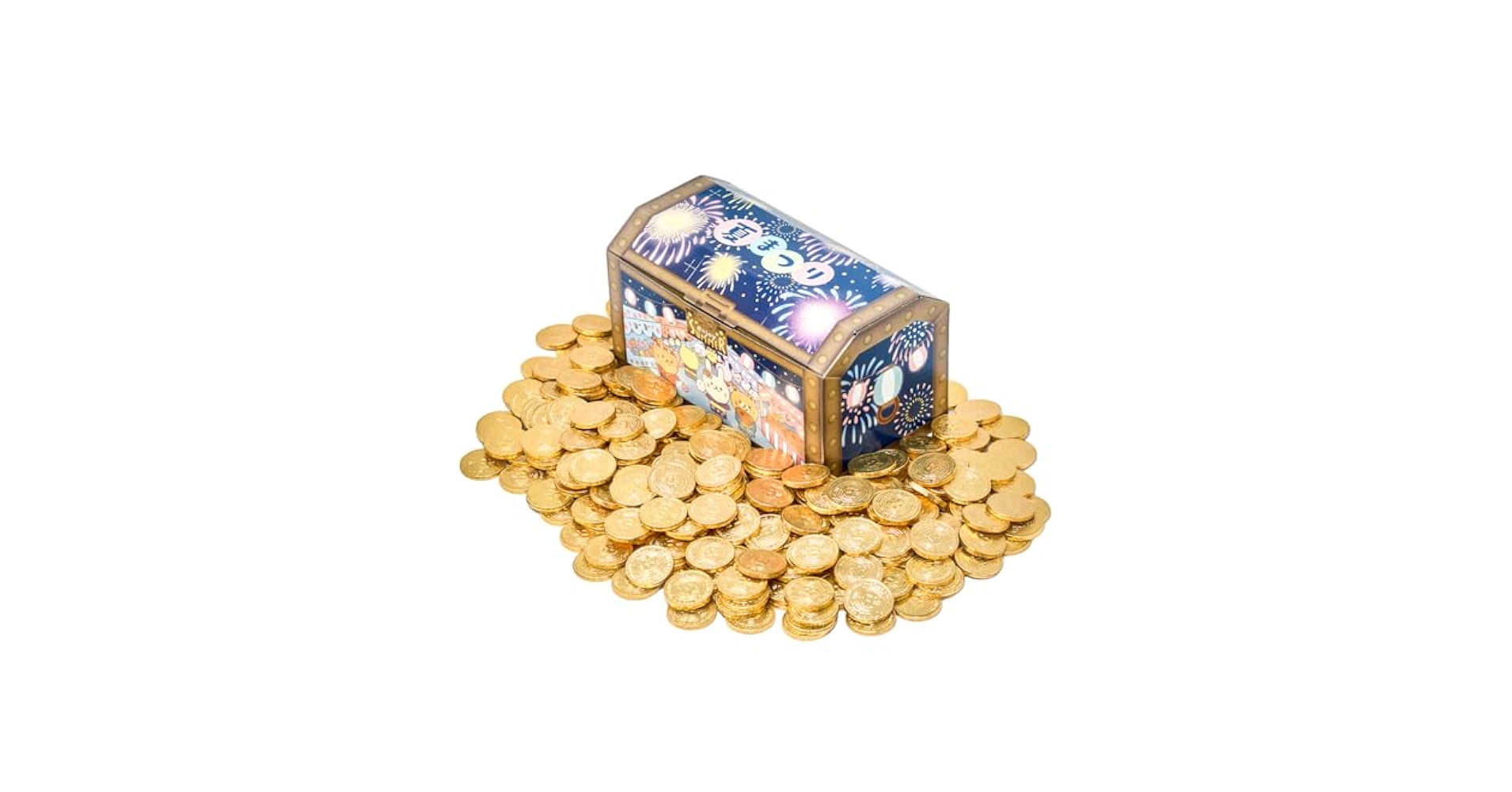 Amazon.co.jp: ビットコイン チョコレート 300枚 詰め合わせ 夏