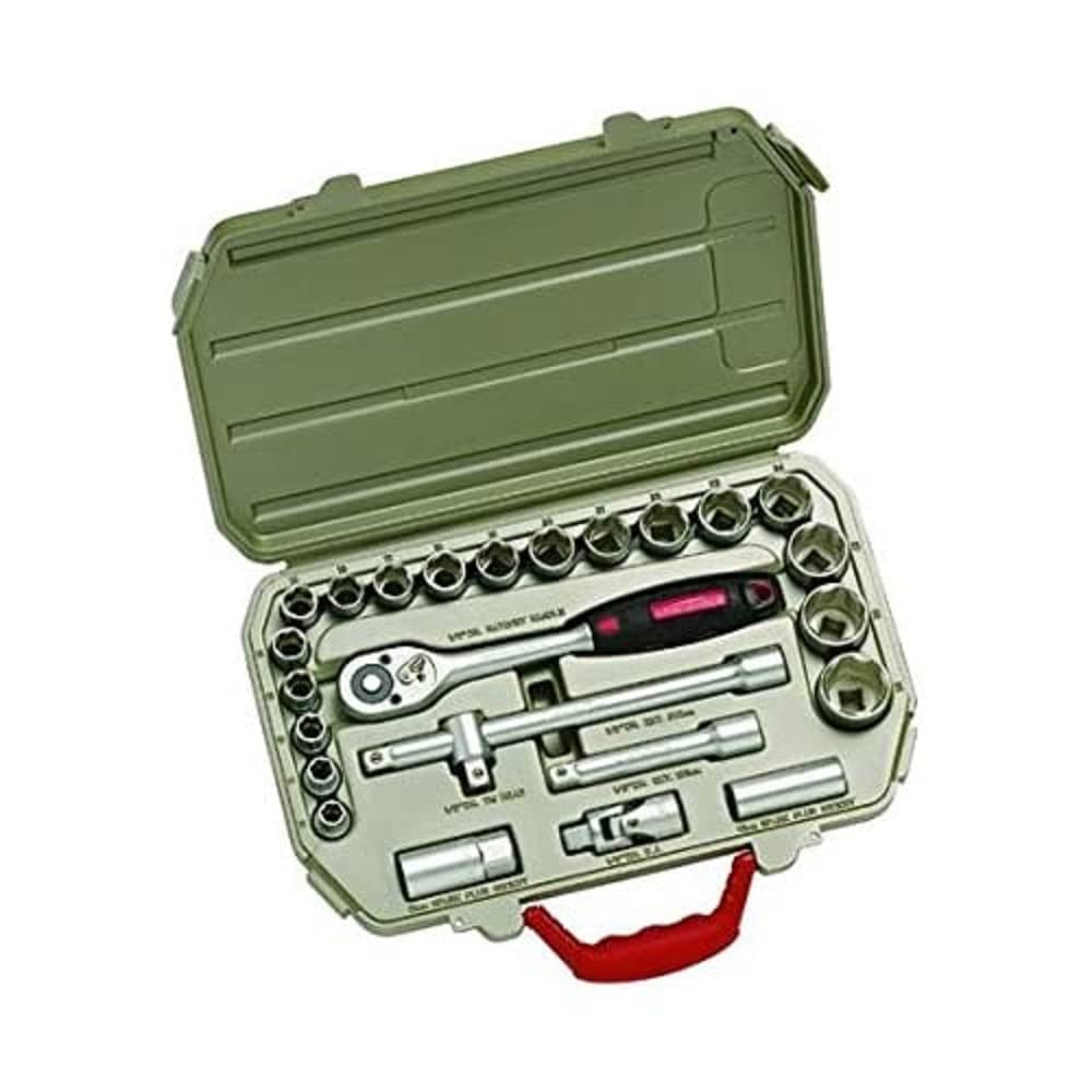 Weller Crescent Ctk25Eu Profesyonel Lokma Anahtar Takımı, 1/2", 25 Parça, Metrik