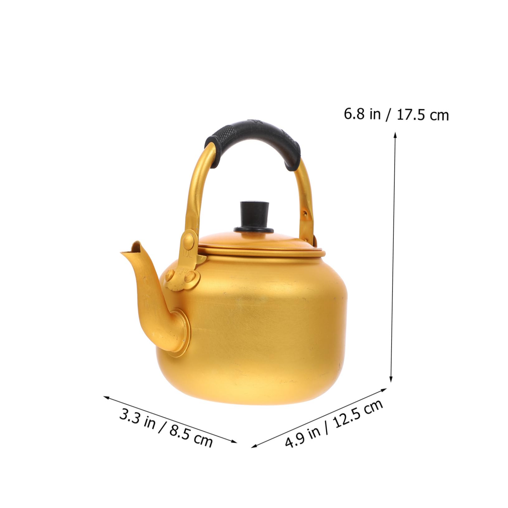 Tea Kettle Stainless Steel Water Kettle for Stove Top Classic Stovetop Kettle with Universal Base Camping Tea Kettle 1L/35OZ