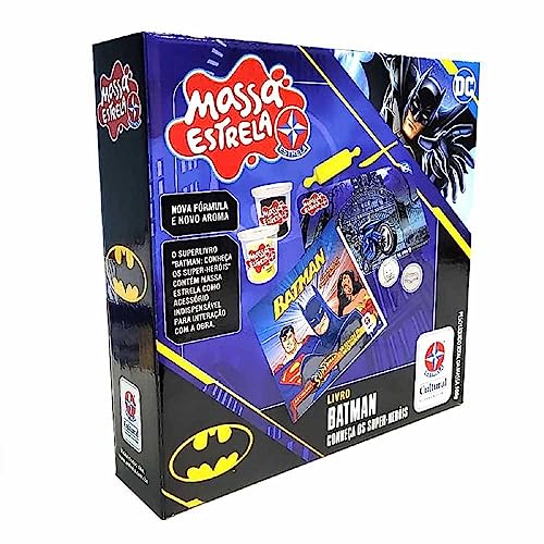 Livro Batman Com Massa Estrela
