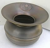 Solid Brass Spittoon Pony Express