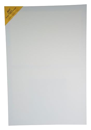 Sax Lienzo estirado de calidad 24 x 36 pulgadas blanco